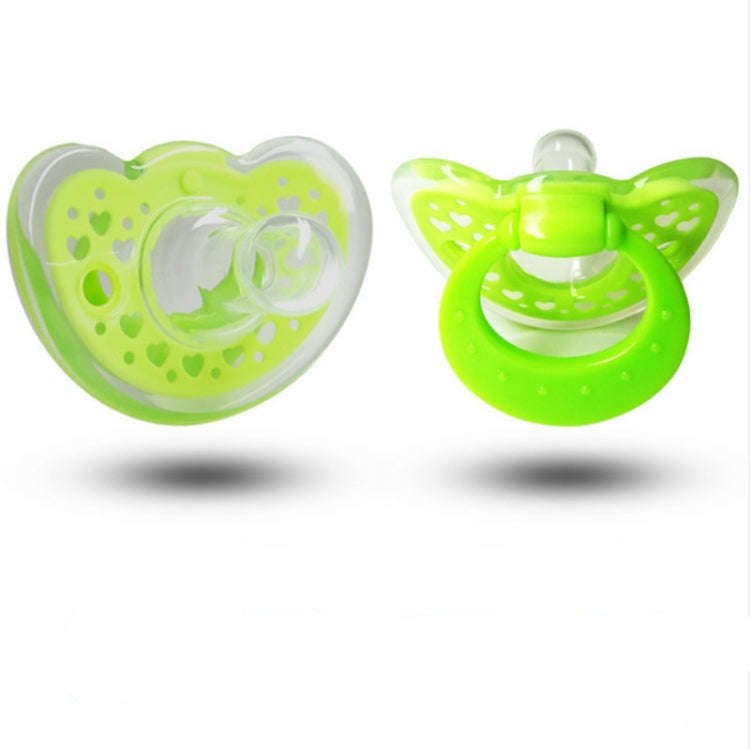 Baby Child Silicone Soft Round Head  Resistant to Tearing  Sleepy Pacifier(Sky Blue)