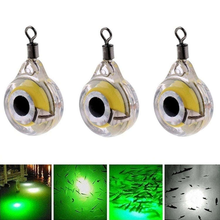 LED Lure Fish Lamp Fisheye Underwater Fish Lamp(Red)