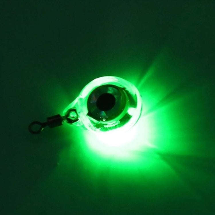 LED Lure Fish Lamp Fisheye Underwater Fish Lamp(Green)