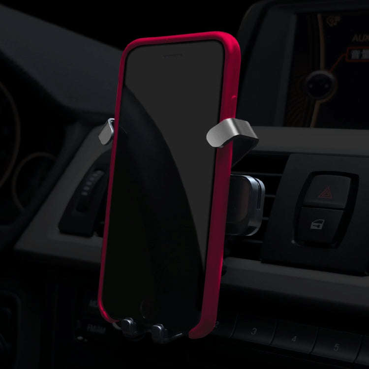 Car Air Conditioning Air Outlet Mobile Phone Holder(Gray Upgrade Pro Metal)