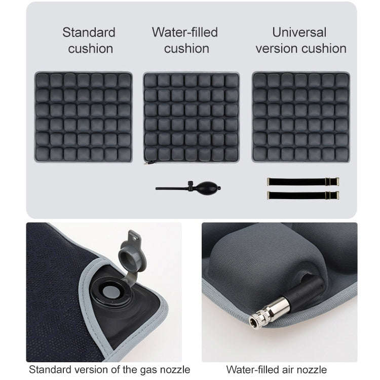 Air Cushion 3D Airbag Breathable Office Beautiful Buttocks Cushion Decompression Massage Cushion(...