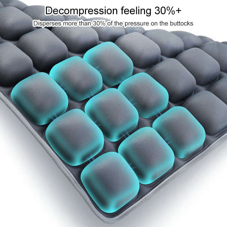 Air Cushion 3D Airbag Breathable Office Beautiful Buttocks Cushion Decompression Massage Cushion(...