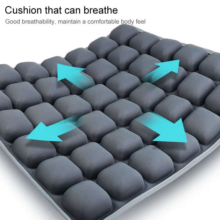 Air Cushion 3D Airbag Breathable Office Beautiful Buttocks Cushion Decompression Massage Cushion(...