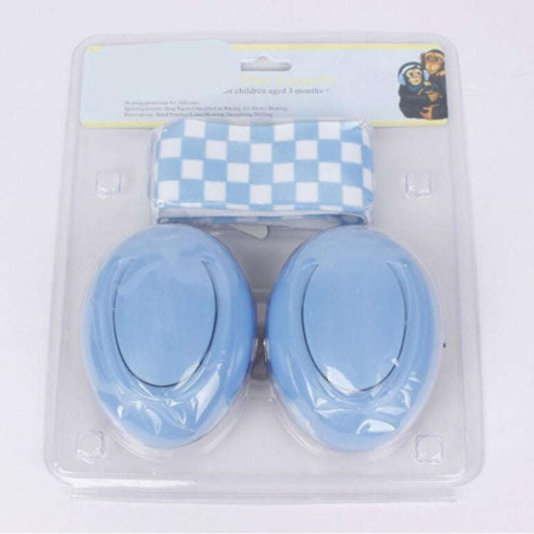 Newborn Baby Adjustable Elastic Earmuffs(Blue)