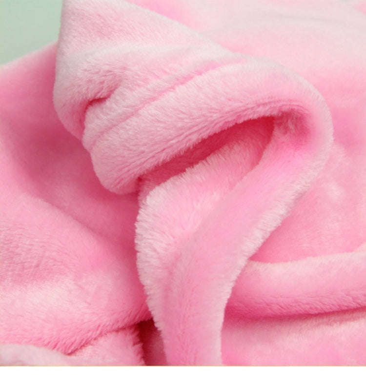 Baby Animal Shape Hooded Cape Bath Towel, Size:100×75cm(White Bear)