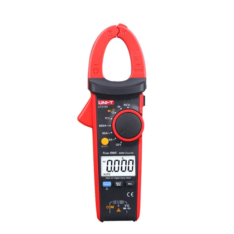UNI-T UT216A 600A Digital Clamp Meter AC DC Voltage Detector