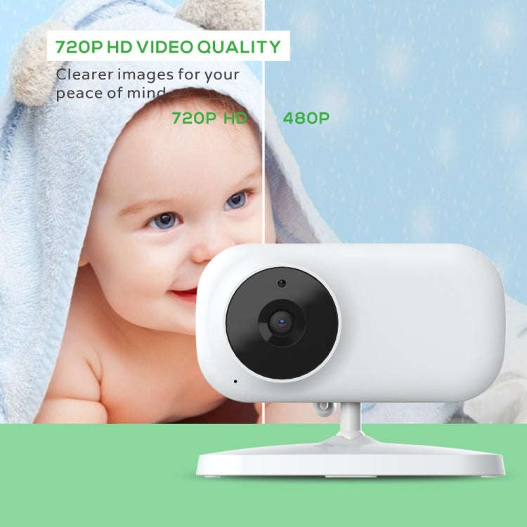 SM70 7-inch 720 x 1080P Wireless Baby Monitor Camera Temperature Monitor 2 Way Audio US Plug