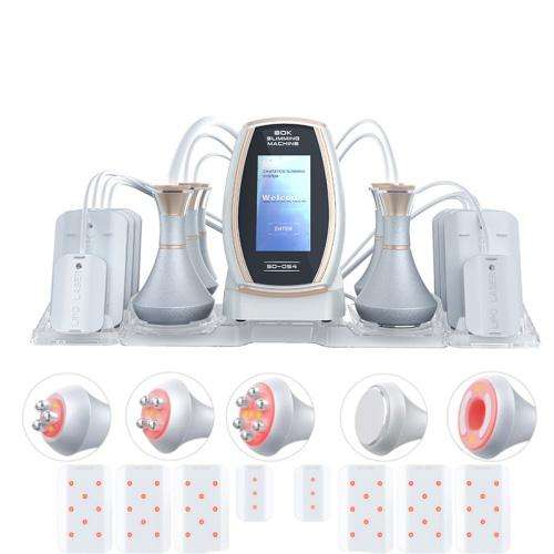 6 In 1  80K Ultrasonic Cavitation Vacuum Radio Frequency Lipo Laser Slimming Machine US Plug(Gold...