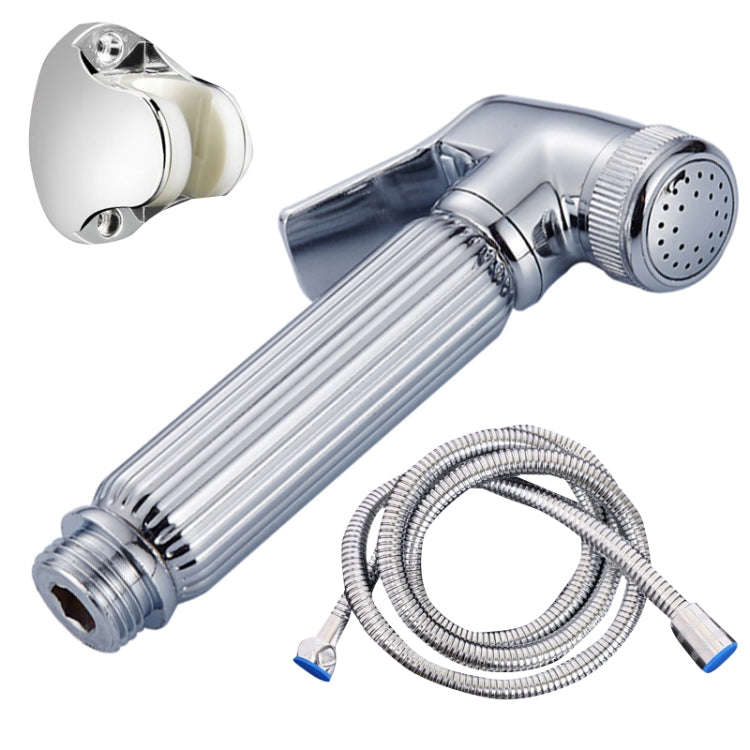 Multifunctional Wome Washers Pressure With Water Stop Woman Wash Nozzle Set, Colour:Chrome