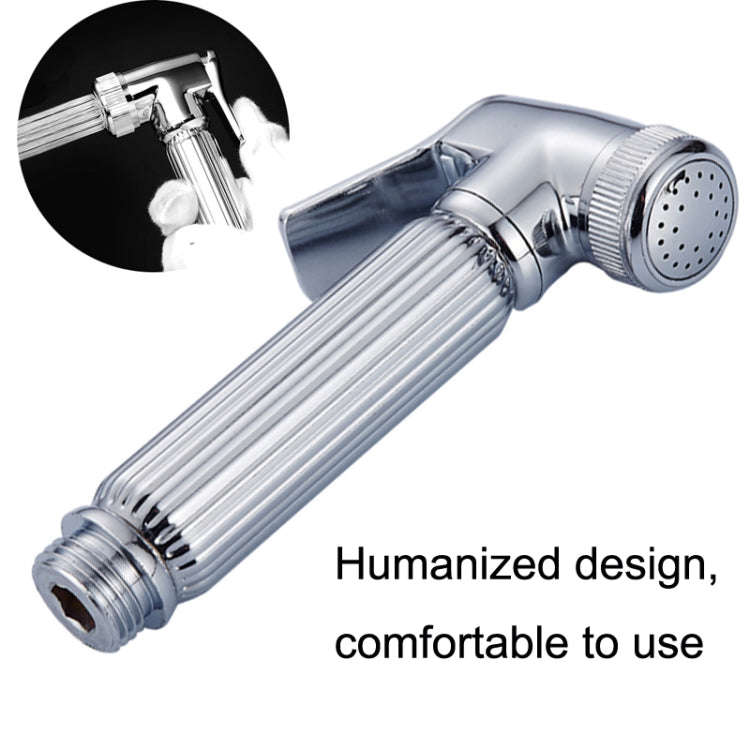 Multifunctional Wome Washers Pressure With Water Stop Woman Wash Nozzle Set, Colour:Chrome