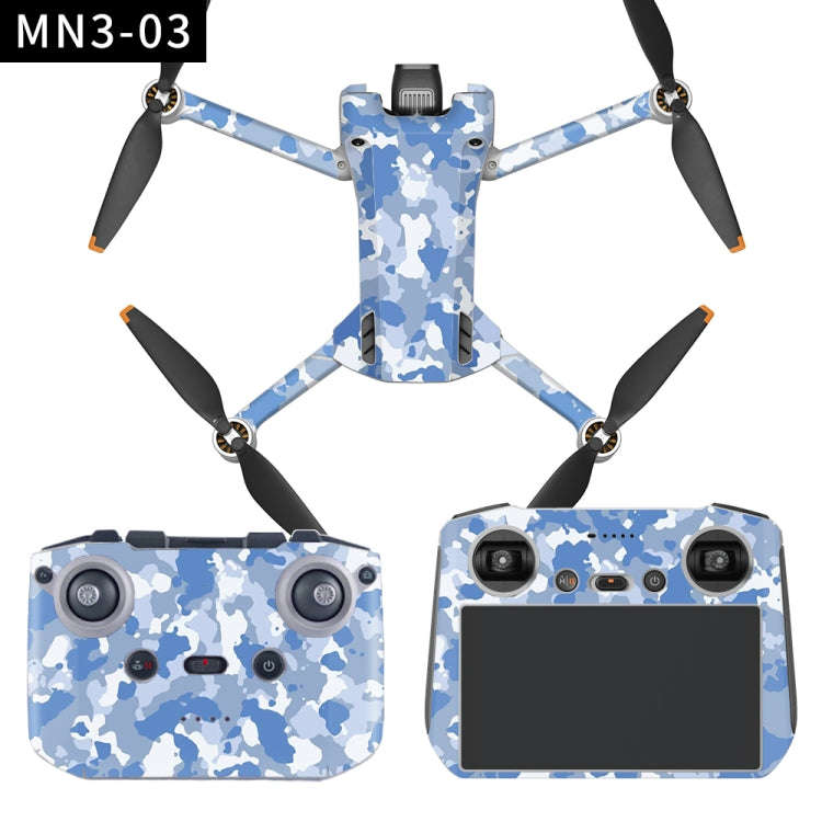 Full Surround Style Waterproof  Sticker For DJI Mini 3 Pro RC With Screen Version(Mn3-03)
