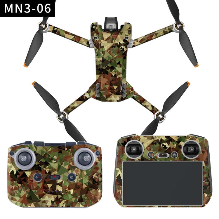 Full Surround Style Waterproof  Sticker For DJI Mini 3 Pro RC With Screen Version(Mn3-06)