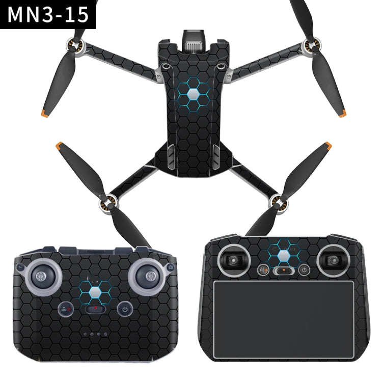Full Surround Style Waterproof  Sticker For DJI Mini 3 Pro RC With Screen Version(Mn3-15)