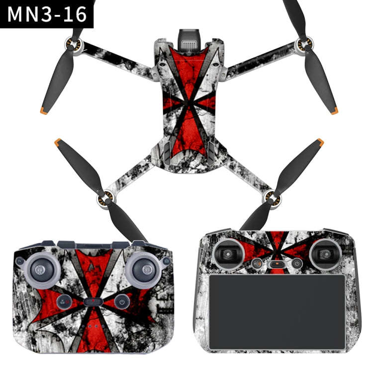 Full Surround Style Waterproof  Sticker For DJI Mini 3 Pro RC With Screen Version(Mn3-16)