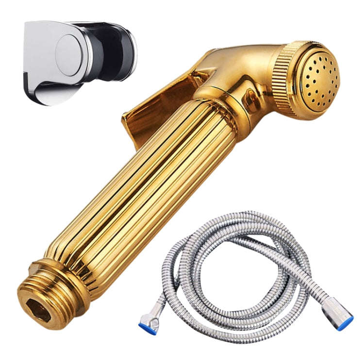 Multifunctional Wome Washers Pressure With Water Stop Woman Wash Nozzle Set, Colour:Gold