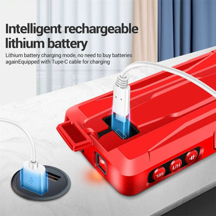 ANENG 681 LCD Digital Display Screen Smart Automatic Range Rechargeable Multimeter(Red)