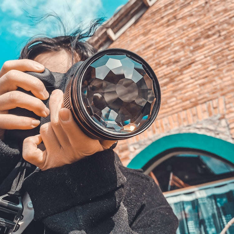 67mm Kaleidoscope Prism Foreground Blur Camera Glass Filter Lens