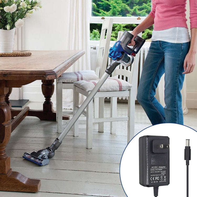 Charging Adapter Charger Power Adapter Suitable for Dyson Vacuum Cleaner, Plug Standard:CN Plug