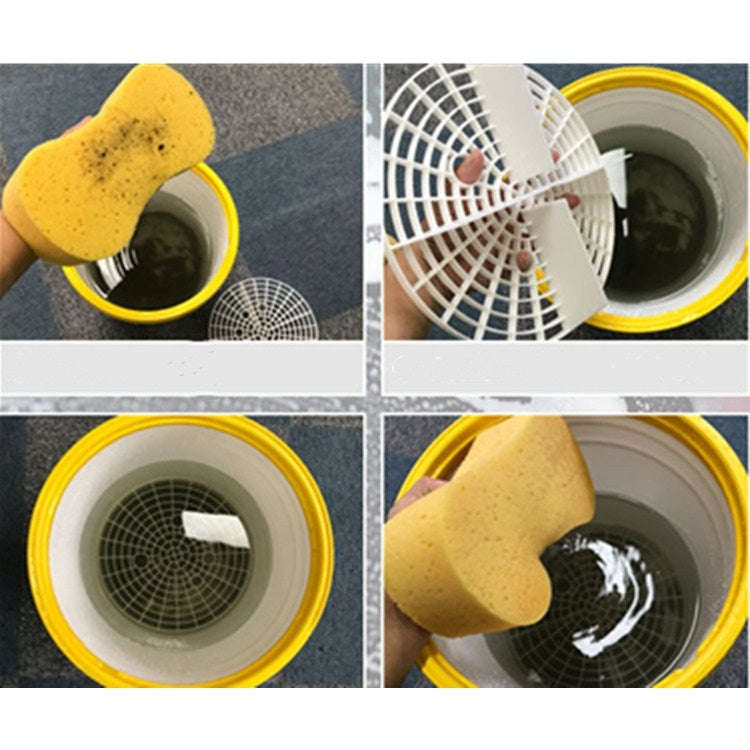 Car Washing Filter Sand And Stone Isolation Net, Size:Diameter 26cm(Red)