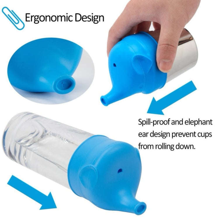 Food Grade Silicone Soft Bottle Cap Straw Accessories Elephant Spill Proof Leak Proof Bottle Cap(...