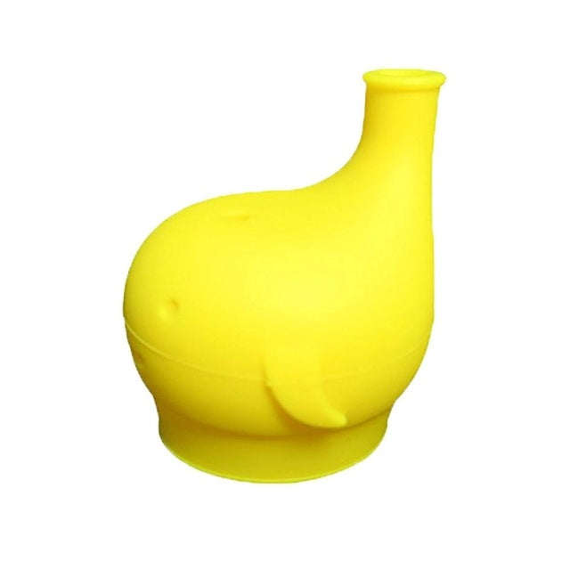 Food Grade Silicone Soft Bottle Cap Straw Accessories Elephant Spill Proof Leak Proof Bottle Cap(...