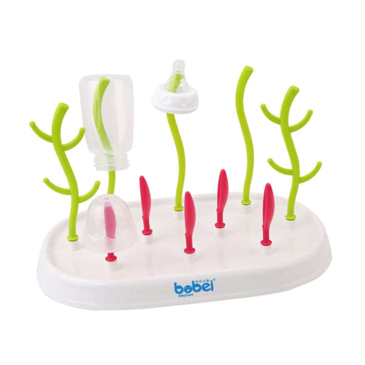 bobei elephant Portable Detachable Tree Baby Bottle Draining Rack Cleaning Dryer Infant Milk Cup ...