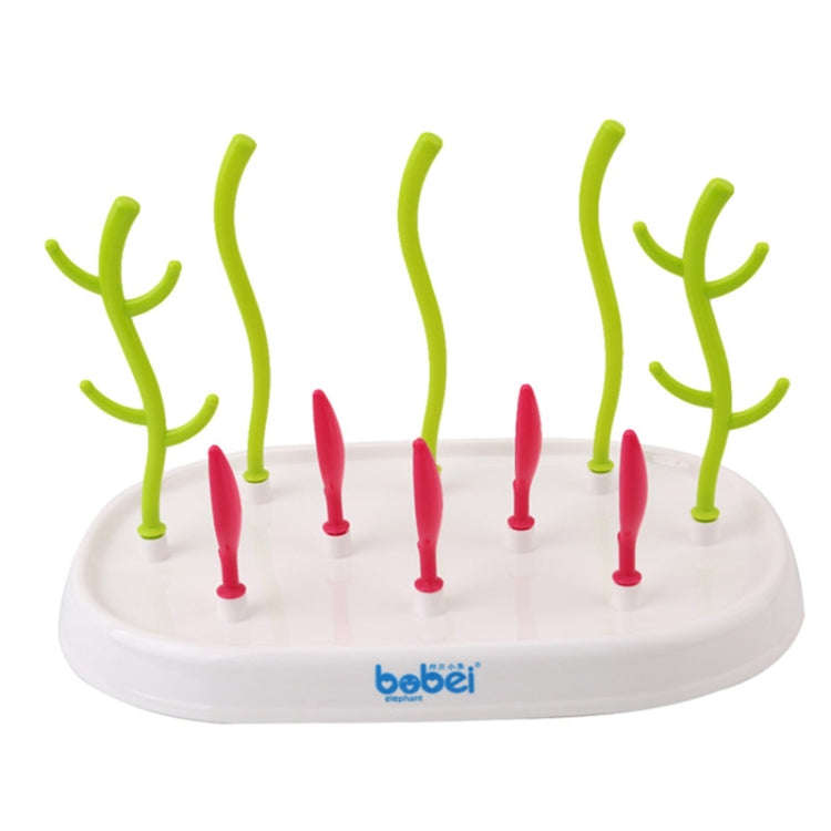 bobei elephant Portable Detachable Tree Baby Bottle Draining Rack Cleaning Dryer Infant Milk Cup ...