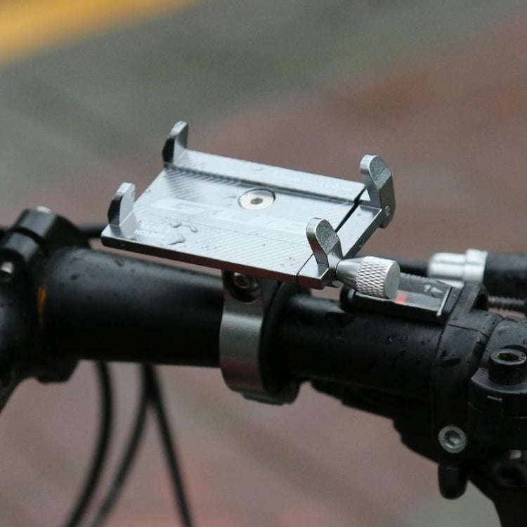 G-81 Bicycle Aluminum Alloy Mobile Phone Navigation Bracket Riding Equipment(Red)