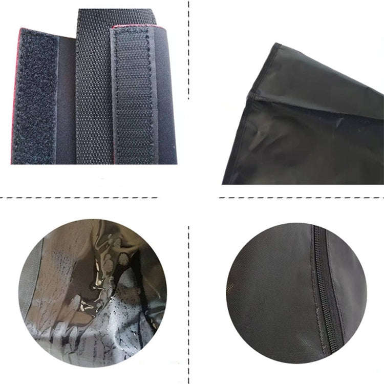 For Xiaomi M365 Electric Scooter Foldable Skateboard Zipper Waterproof Storage Bag, Size:8 inch