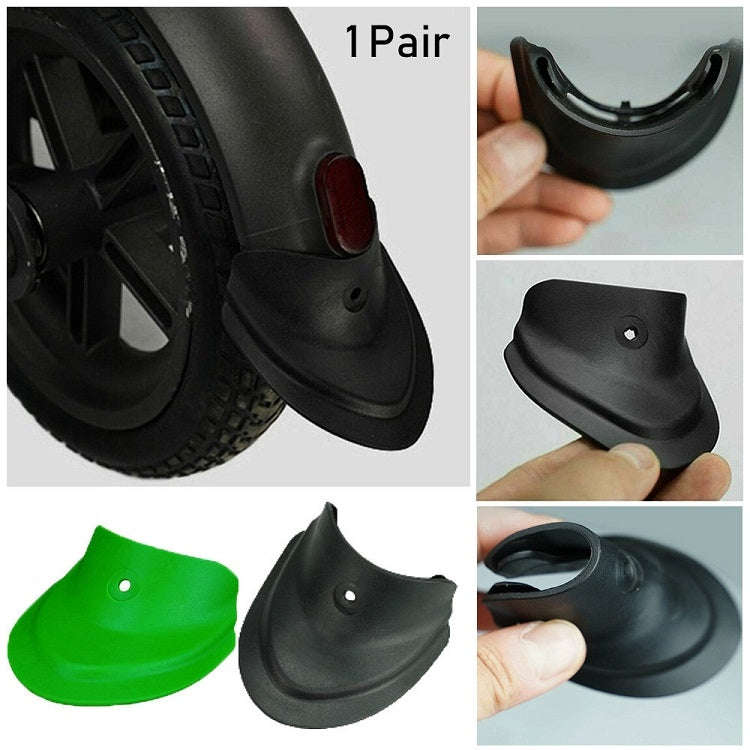 1 Pair For Xiaomi Mijia M365 / M365 Pro Electric Scooter Universal Fishtail Shape Rubber Fender, ...