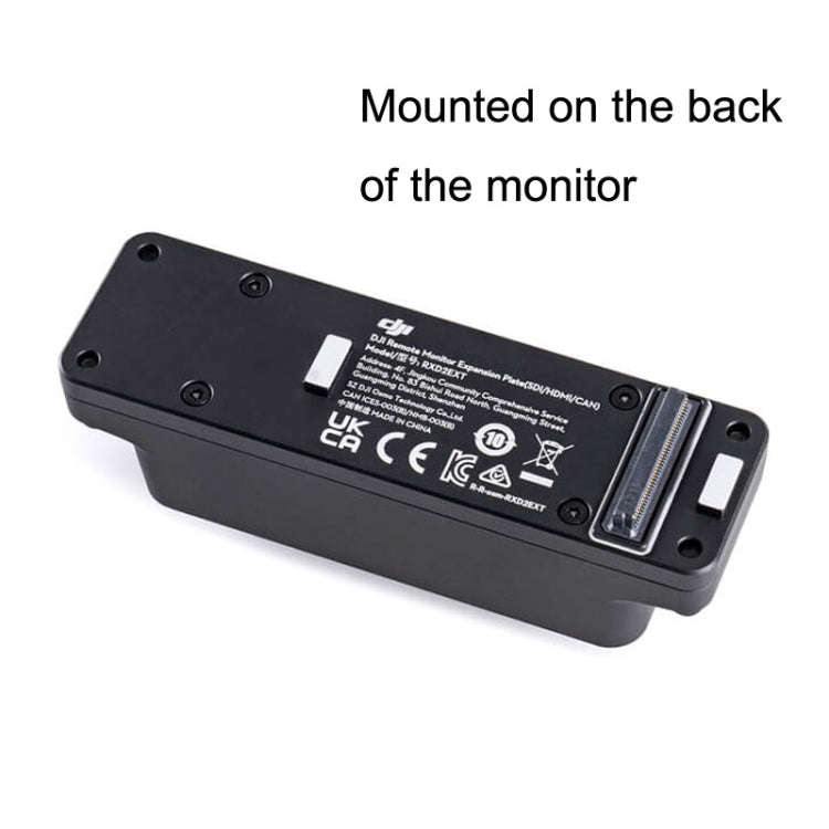 Original DJI Graphic Monitor Expansion Board (SDI / HDMI / DC-IN)(Black)