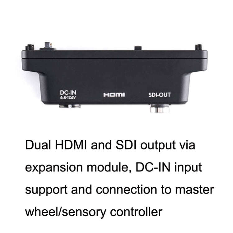 Original DJI Graphic Monitor Expansion Board (SDI / HDMI / DC-IN)(Black)