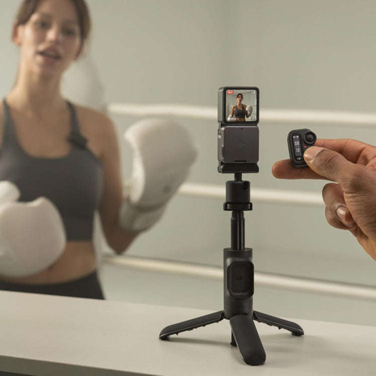 Original DJI Action 2 Bluetooth Remote Control Extension Rod Tripod