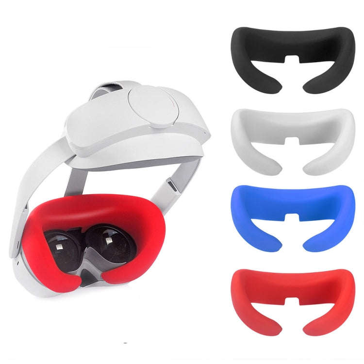 For Pico Neo 4 Silicone VR Glasses Eye Mask Face Eye Pad(Red)
