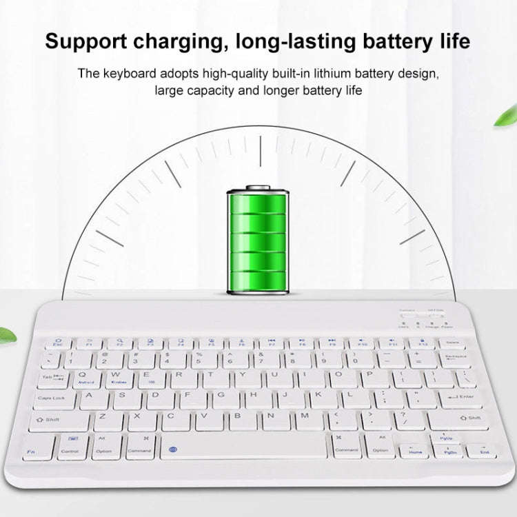 YS-001 9.7-10.1 Inch Tablets Phones Universal Mini Wireless Bluetooth Keyboard, Style:Only Keypad...