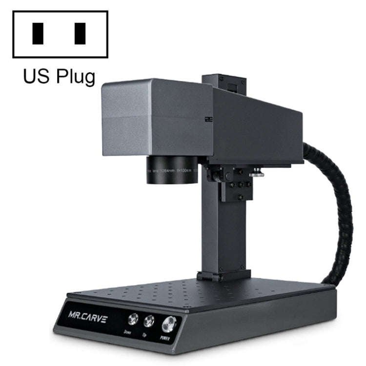 DAJA M1 Pro 10W Metal Nameplate High Precision Characters Laser Carving Machine, Style:M1pro+Indu...