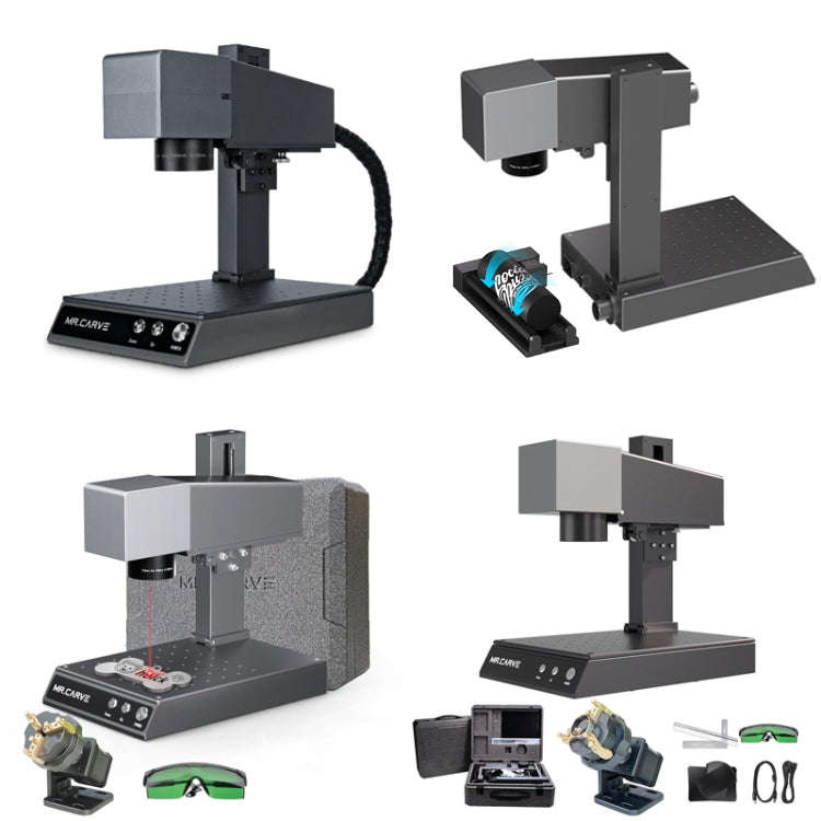 DAJA M1 Pro 2W Metal Nameplate High Precision Characters Laser Carving Machine, Style:M1pro+RT5 R...