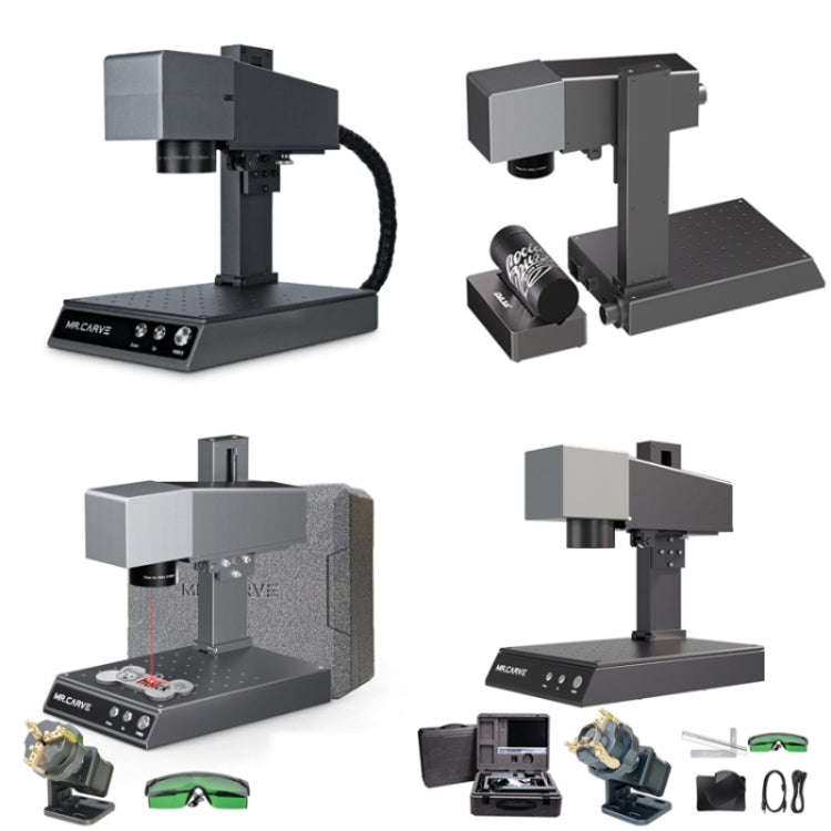 DAJA M1 Pro 2W Metal Nameplate High Precision Characters Laser Carving Machine, Style:M1pro+RF1 R...