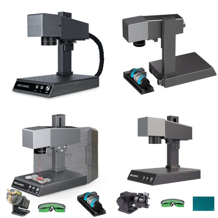 DAJA M1 Pro 2W Metal Nameplate High Precision Characters Laser Carving Machine, Style:M1pro+RT5 S...