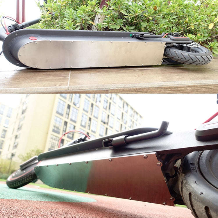For Xiaomi Pro Scooter Stainless Steel Bottom Cover Waterproof Scooter Chassis Protection Accesso...