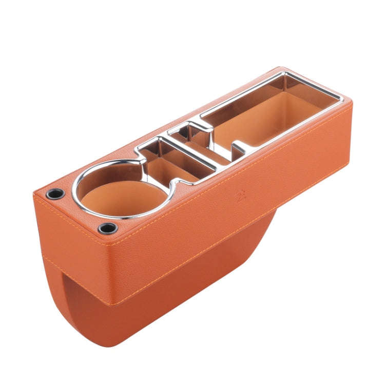 SUSISUN SNH010 Car Seat Gap Storage Box, Style:Positive Drive(Brown)
