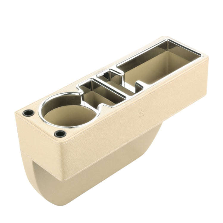 SUSISUN SNH010 Car Seat Gap Storage Box, Style:Positive Drive(Apricot)