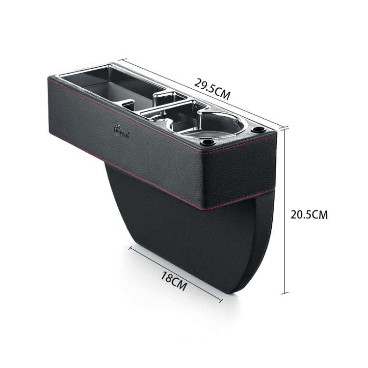 SUSISUN SNH010 Car Seat Gap Storage Box, Style:Positive Drive(Brown)