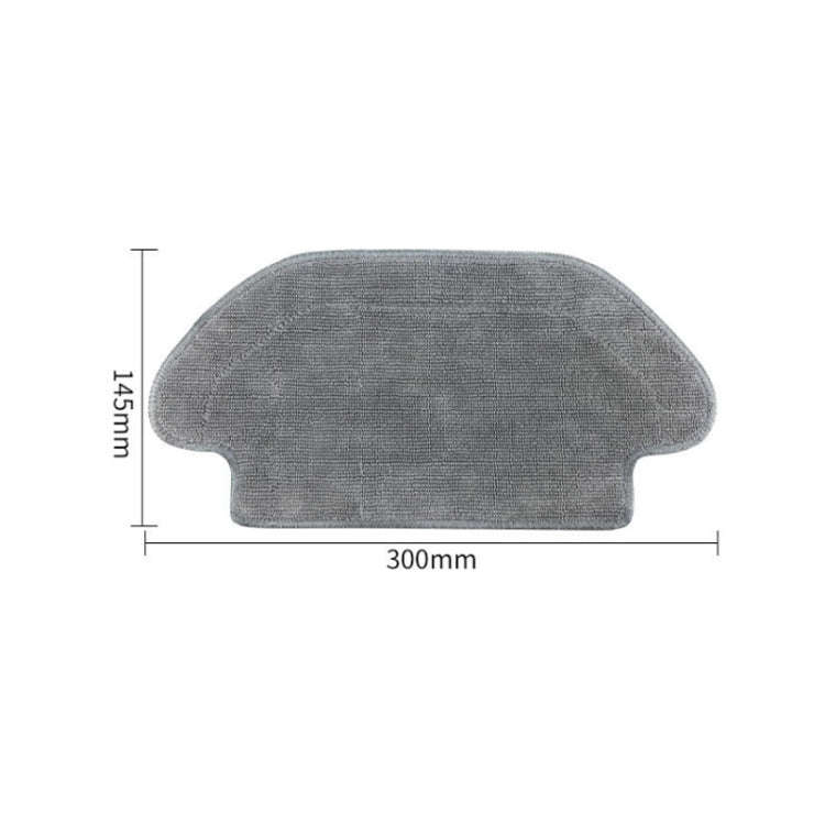 2 PCS Sweep And Mop Machine Accessories For Mijia STYJ02YM(Dry Wet Separation Mop)