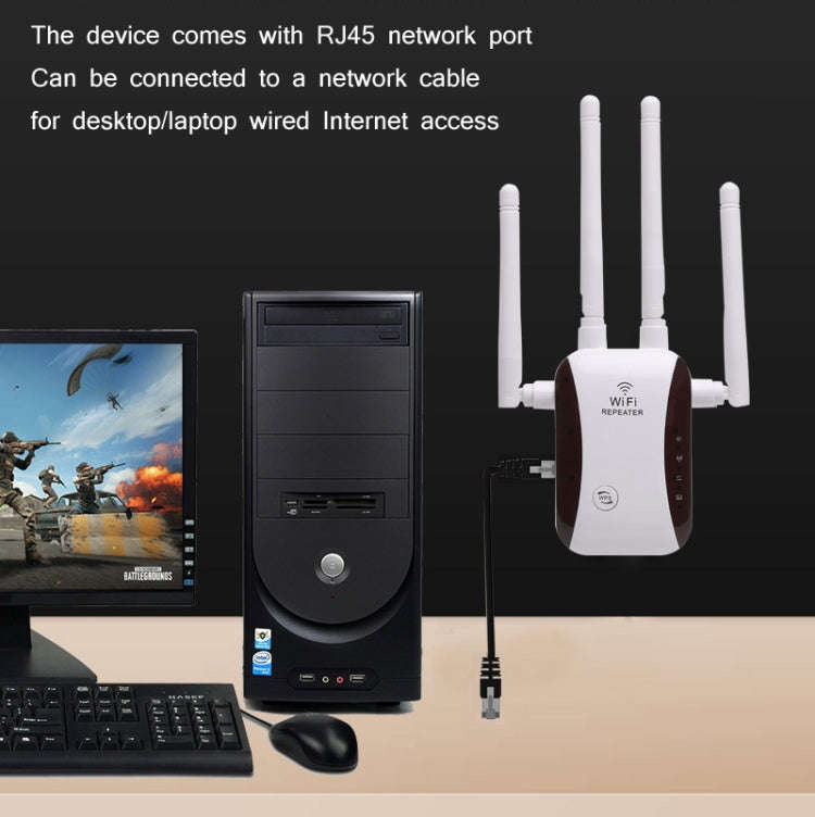 CF-WR758AC WIFI Signal Amplifier Wireless Network Enhancement Repeater(US Plug)
