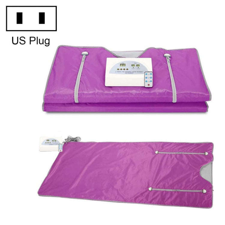 Infrared Far-ray Sweat Steaming Zipper Space Blanket Household Whole Body Dehumidifier, Colour:Pu...