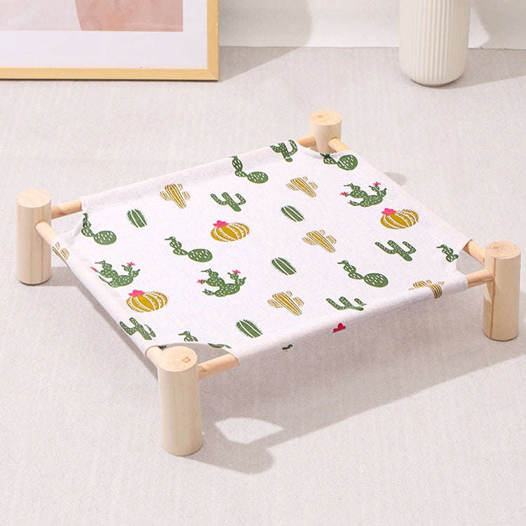 47x52cm Four Seasons Universal Removable And Washable Pet Bed Pet Nest, Style:Small Cactus
