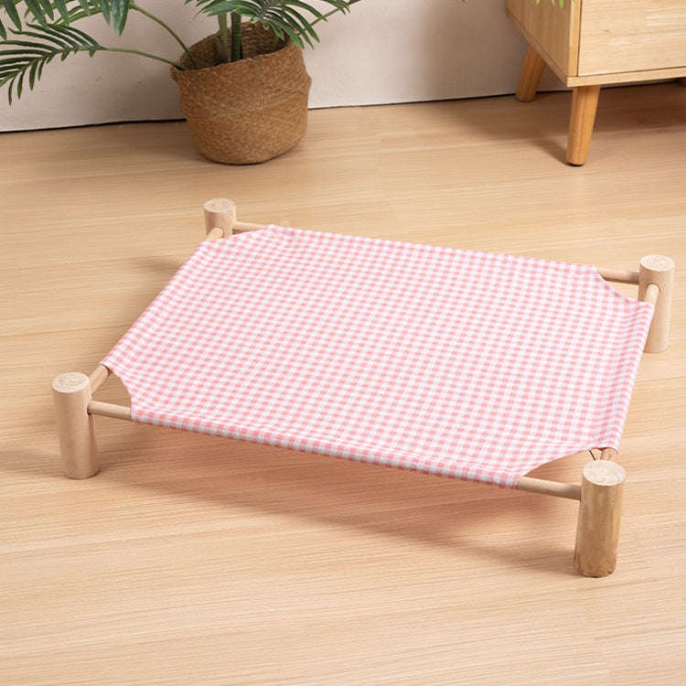 47x52cm Four Seasons Universal Removable And Washable Pet Bed Pet Nest, Style:Small Pink Square