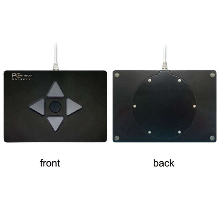 4 Keys Medical Equipment Testing Custom One-key Combo Shortcut Keyboard, Cable Length: 1.5m(Black)