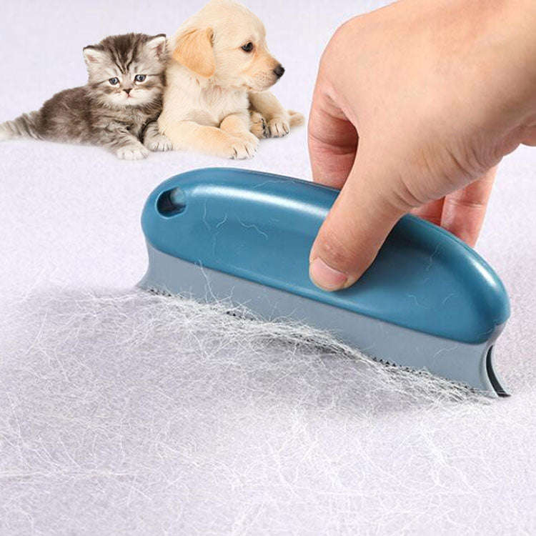Multifunctional Pet Dog Cat Hair Cleaning Brush Cleaner(Dark Blue)